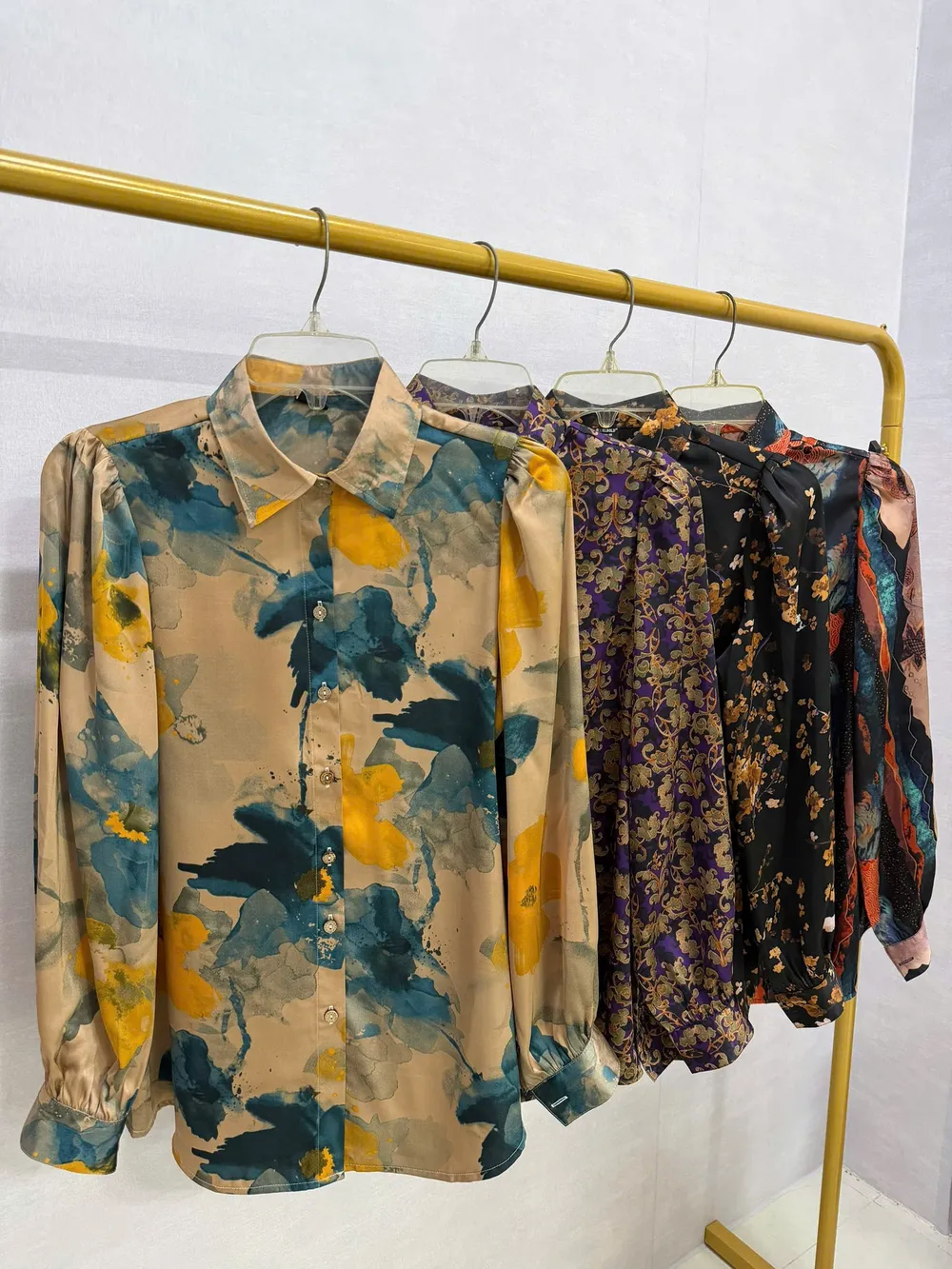 Floral Silk Blouse