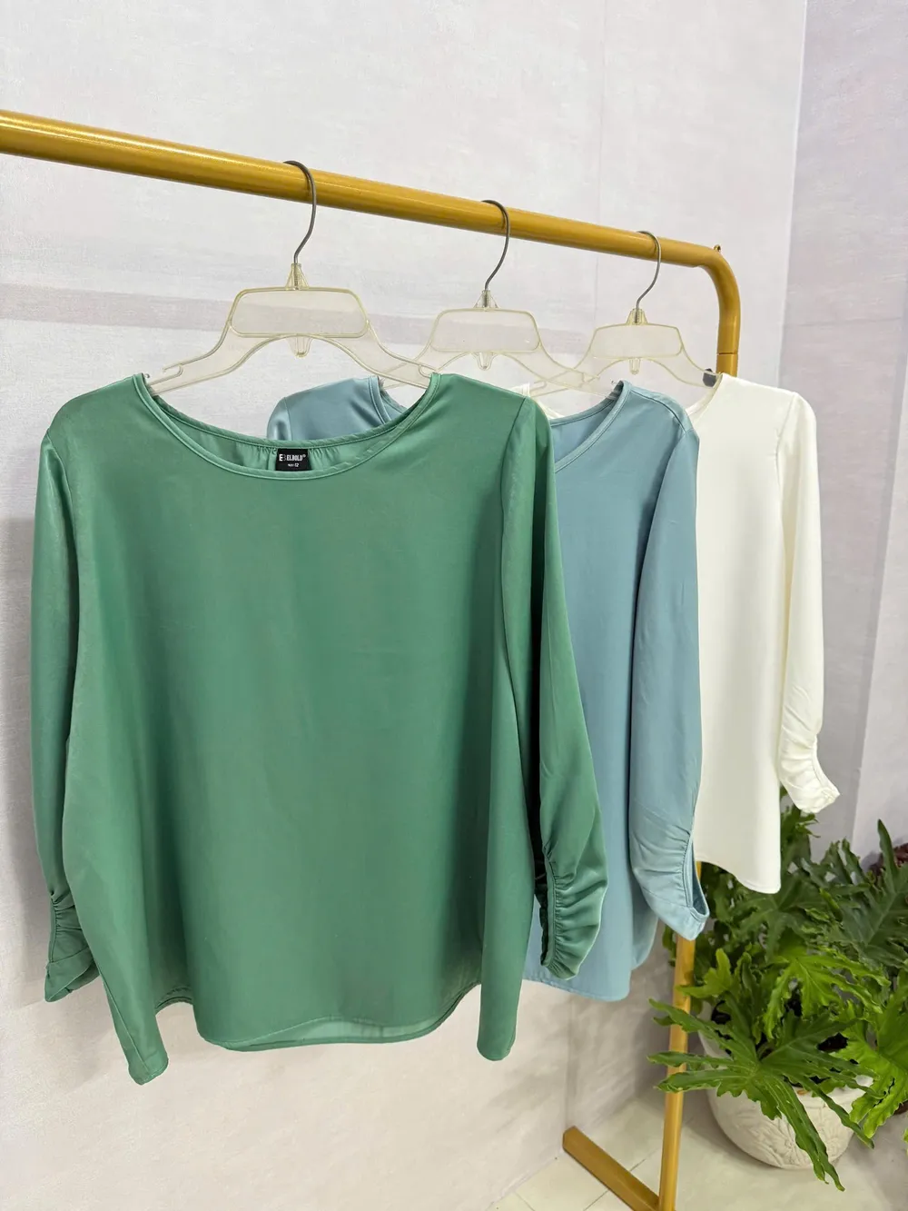 Women's Long Sleeve Silk Shirt
